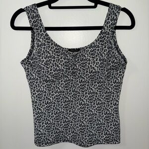 Leopard Print Women's Tank Top Size S/M